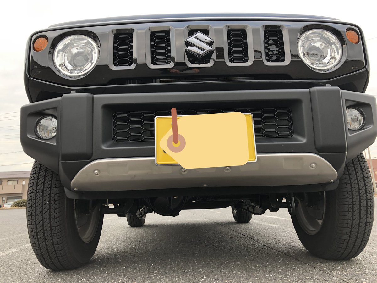 ジムニーjb23メッキアンダーガード SUZUKI(スズキ) ジムニーJB23純正