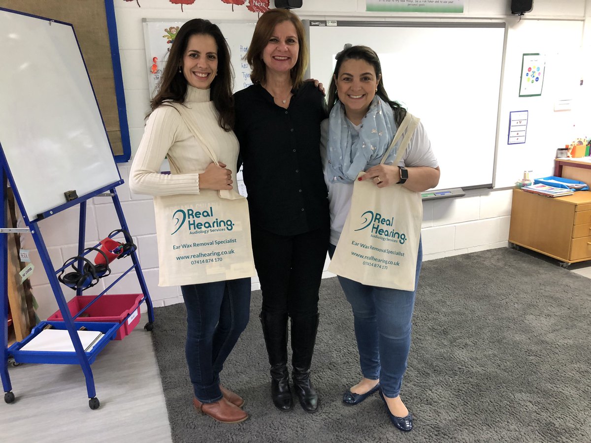 ABCDEscolinha's tweet photo. Renee Rassasse audiologist do Real Hearing and Charing Cross hospital visited the @ABCDEscolinha today! It was a lovely morning! #realhearing #abcdescolinhadepolh https://t.co/Cas9E6pgov