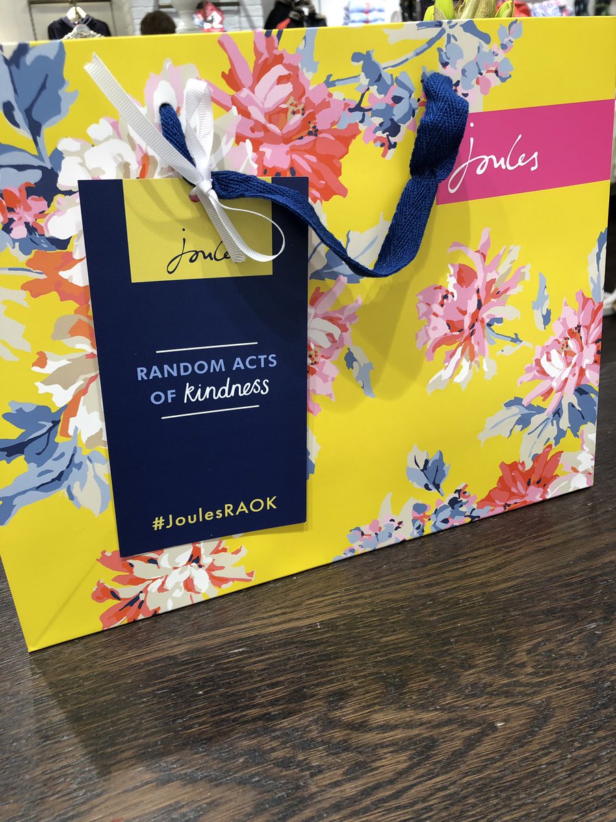 We’re getting ready for #RandomActsofKindnessDay tomorrow if you’re in town pop in, it may be your lucky day 😍 #JoulesROAK  <a href="/StCathsWalk/">St. Catherine's Walk</a> <a href="/carmarthen/">Carmarthen</a>