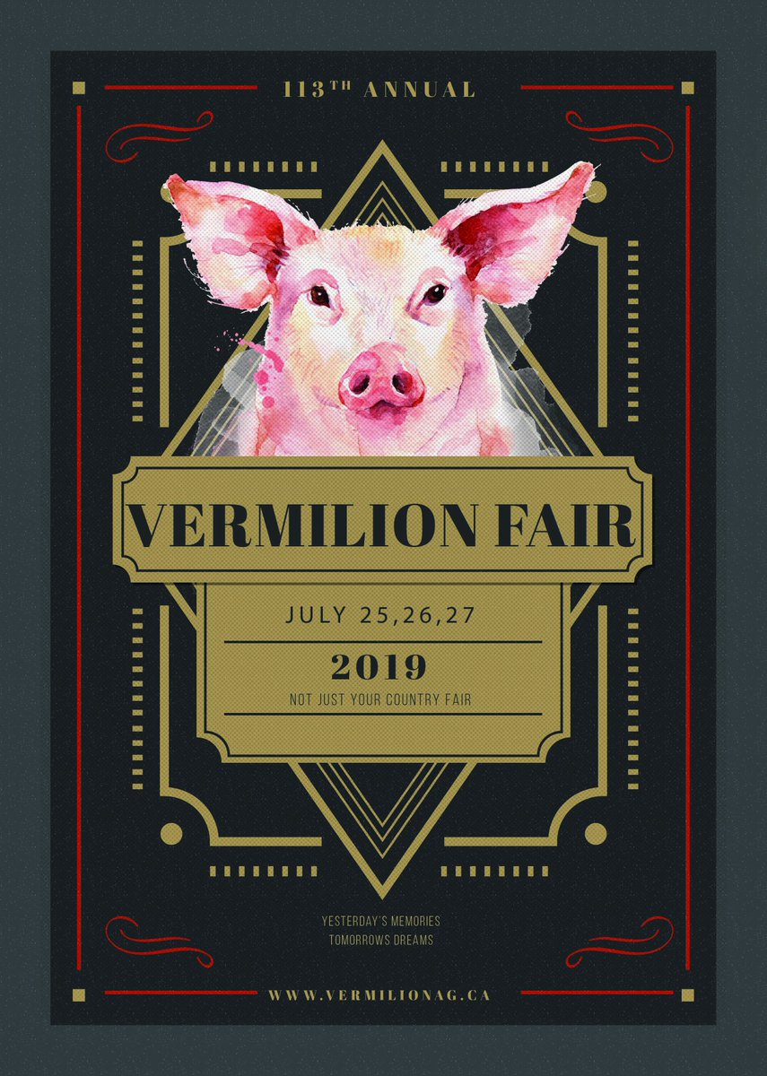 Have you see the new 2019 Fair Poster? They will be available in the office for the same great price of $10/poster!