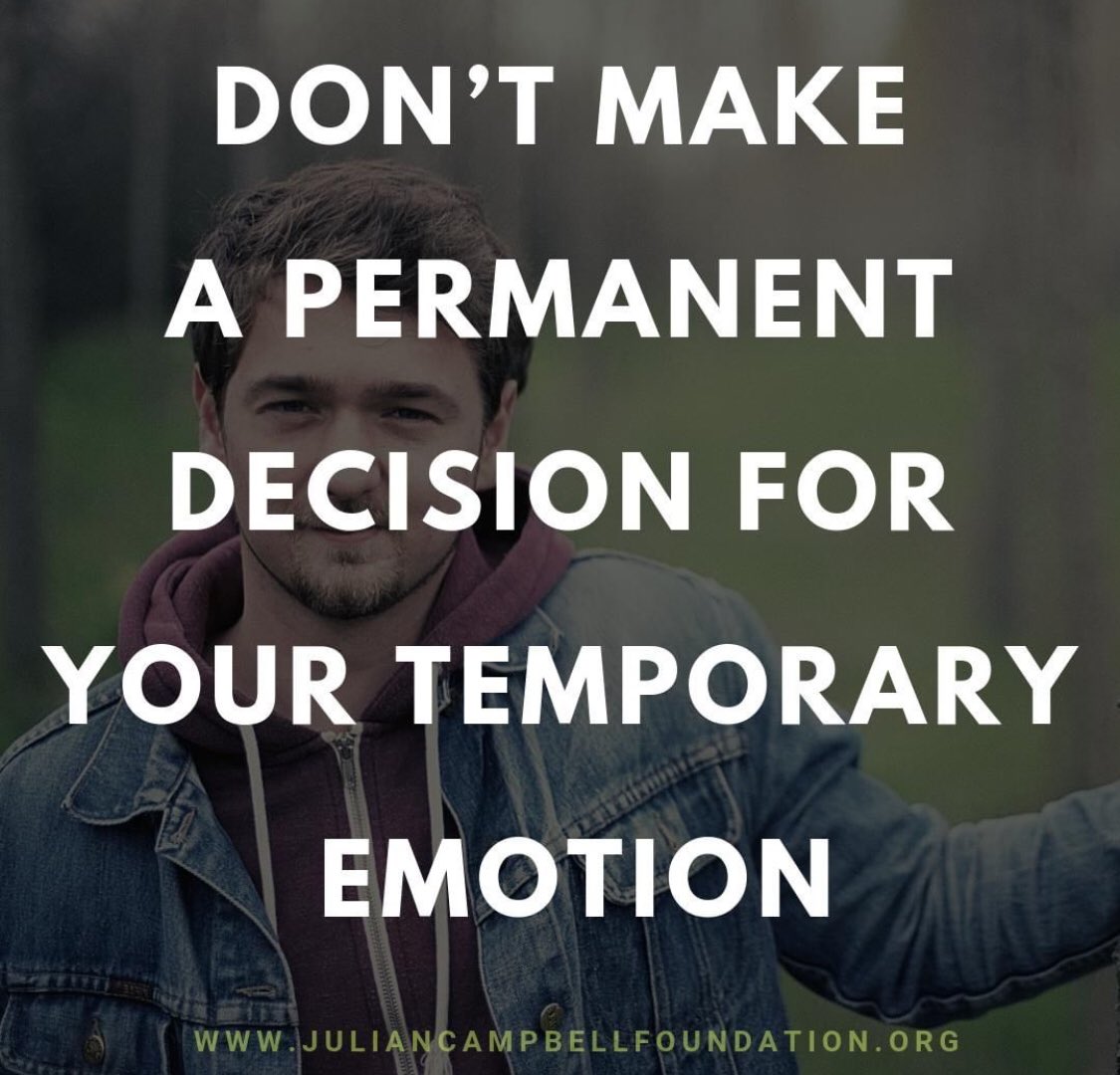 STLCakeboss's tweet photo. Don’t do something you’ll regret because your emotions got the best of you. https://t.co/0e5BhZEFY3