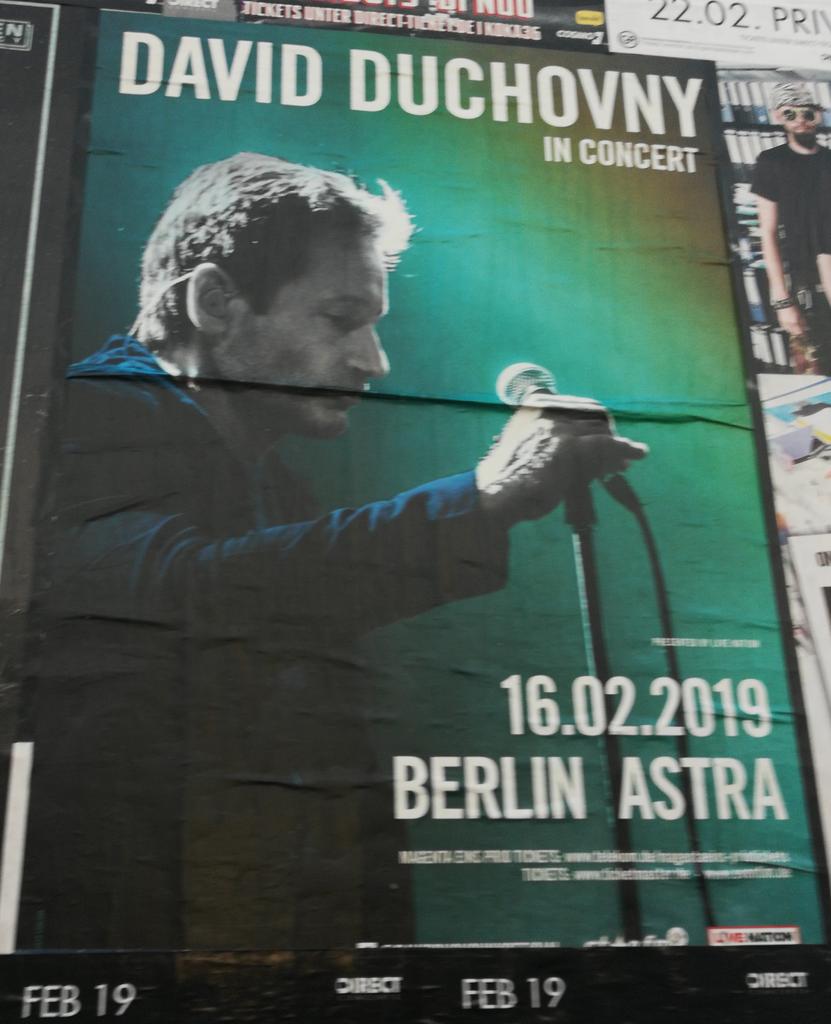 2019/02/16 - David at Astra in Berlin, Germany DzizQu2WsAAxjK2