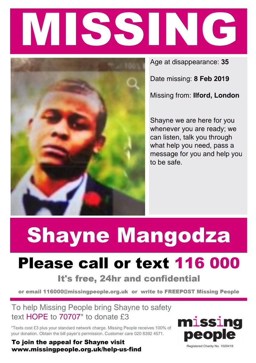 DTA_22's tweet image. It has been a week since Shayne was last seen and that is a week too long. Please can you all help by sharing and bringing my friend home #FindShayne 
@StevoTheMadMan @bignarstie @BigFris @MichaelDapaah @DavidLammy @White_Yardie