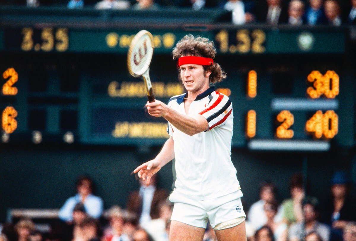 Today, our three-time singles champion John McEnroe celebrates his 60th birthday ? Wimbledon | Wimbledon | Scoopnest