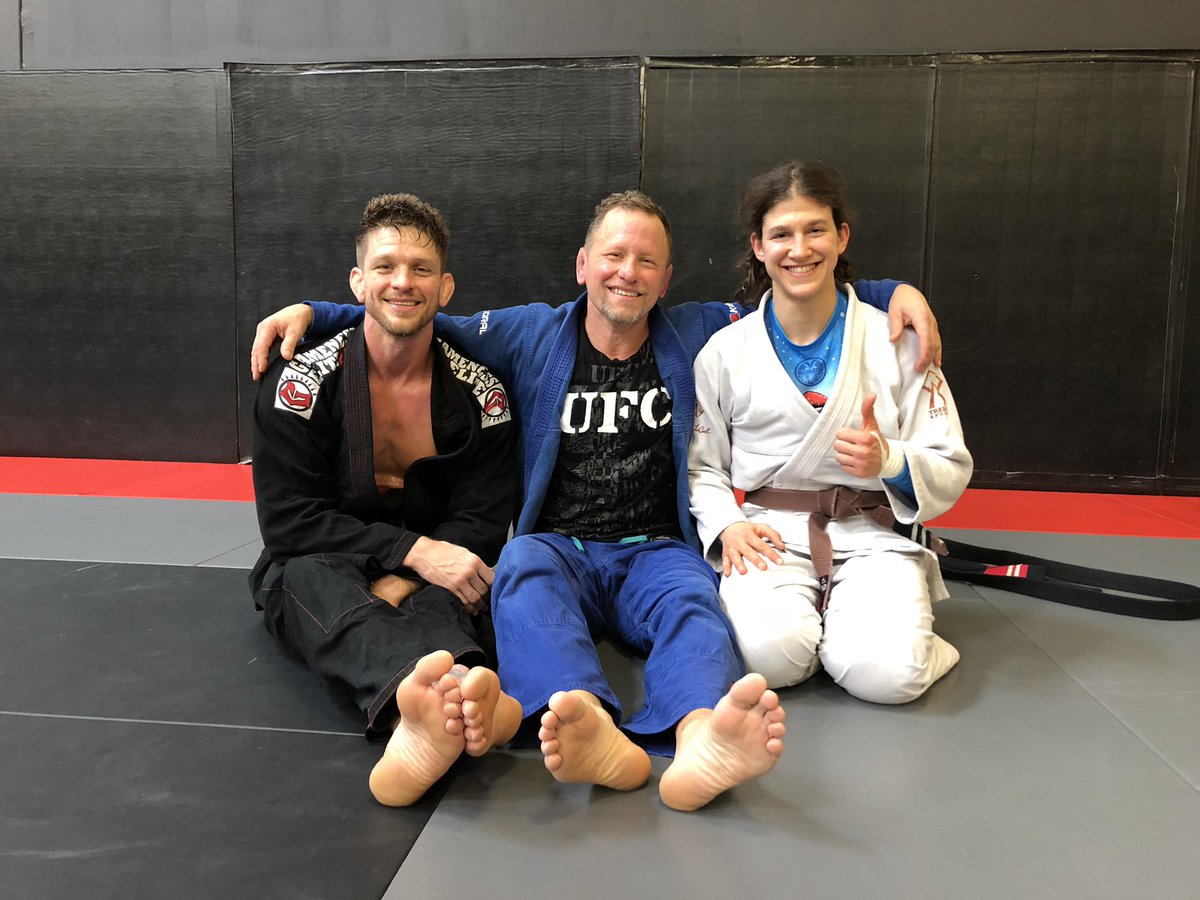 Roxanne Modafferi It Was So Cool To Watch Two Of My Black Belt Coaches Roll With Each Other Today They Both Happen To Be Retired Ufc Fighters Mike Pyle Vs