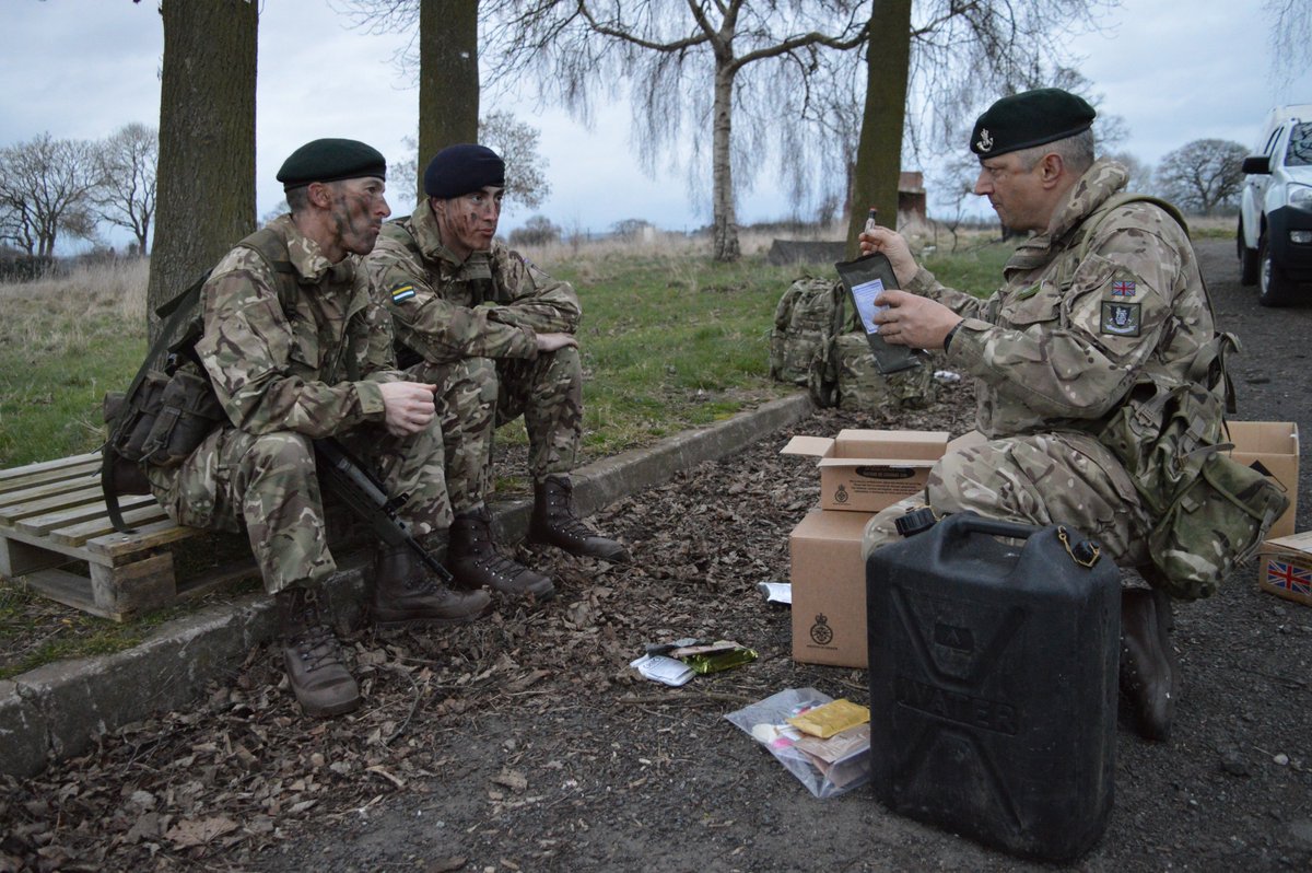 InkermanCoy's tweet photo. Boy are we glad the weather has improved, weekend 2 of Whitfield out in the field. Building shelters and learning to prepare evening meal with Colour Oliver lol. https://t.co/zSuUz7M3m4