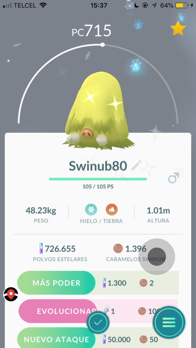 Mary_owo's tweet image. Yaaas 🐽🐽 #pokemon #pokemongo #comunityday #comunitydaypokemongo #mamoswine #swinub #swinub🐽 #shiny #variocolor #piloswine #piloswine🐽