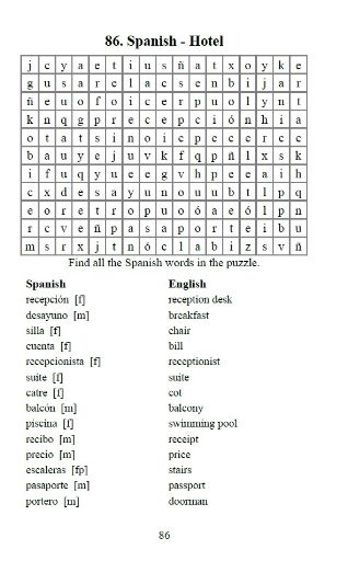 Scriveremo Publishing On Twitter Word Search Spanish Hotel