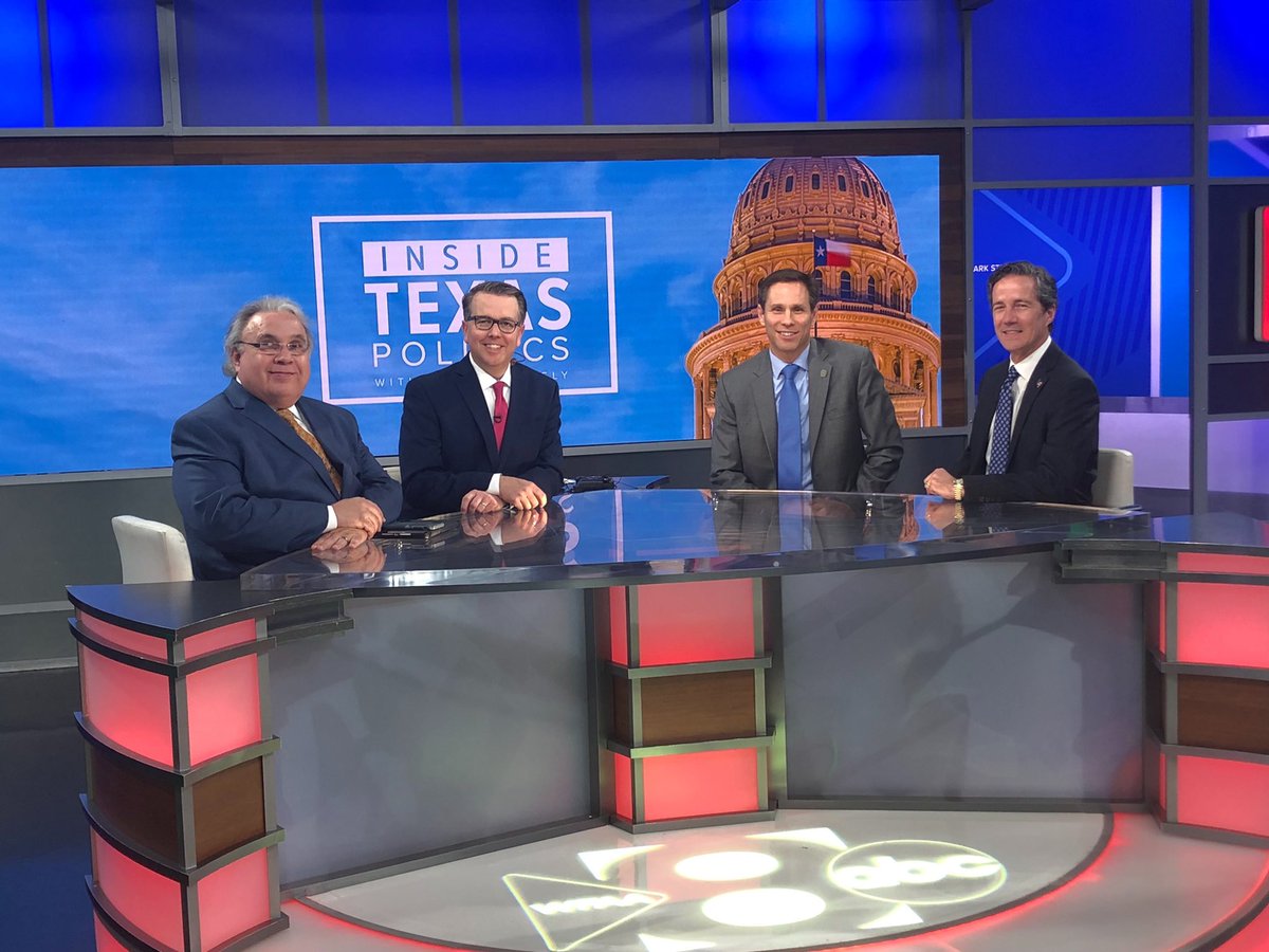 Watch Inside Texas Politics tomorrow on @wfaa. I will be discussing school finance and tax reform with @KHancock4TX.
#TXLege