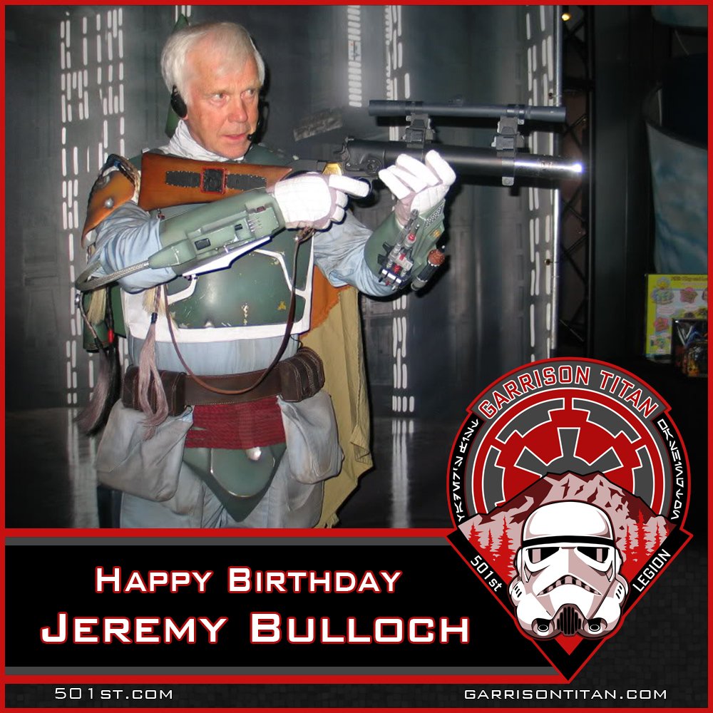 Happy Birthday to Mr. Jeremy Bulloch!      