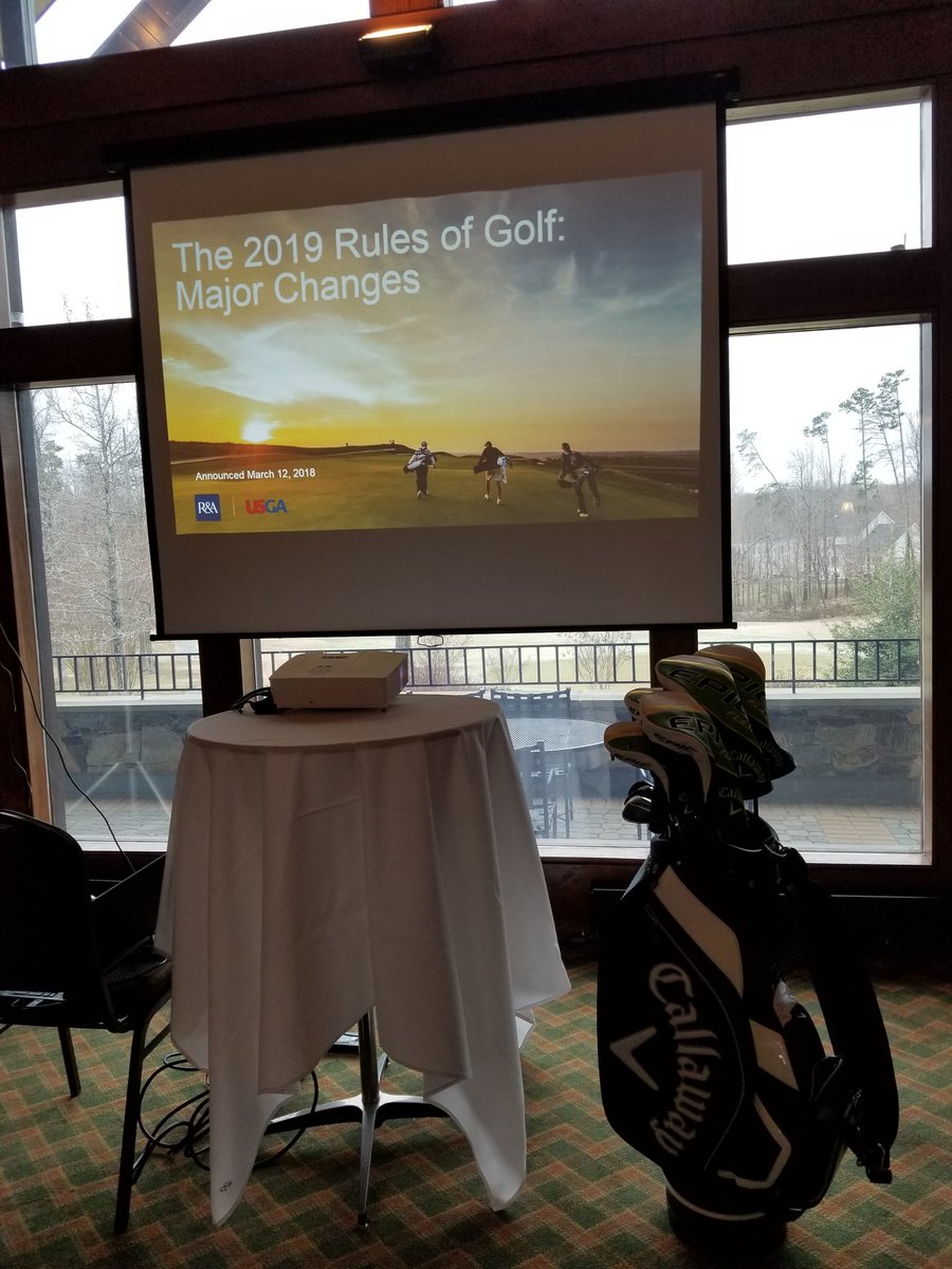 Putterchick's tweet image. Saturday rules seminar with @vsga1904 and a @CallawayGolf @odysseygolf presentation at Augustine Golf Club! #EpicFlash #StrokeLab #ChromeSoft #ERCSoft