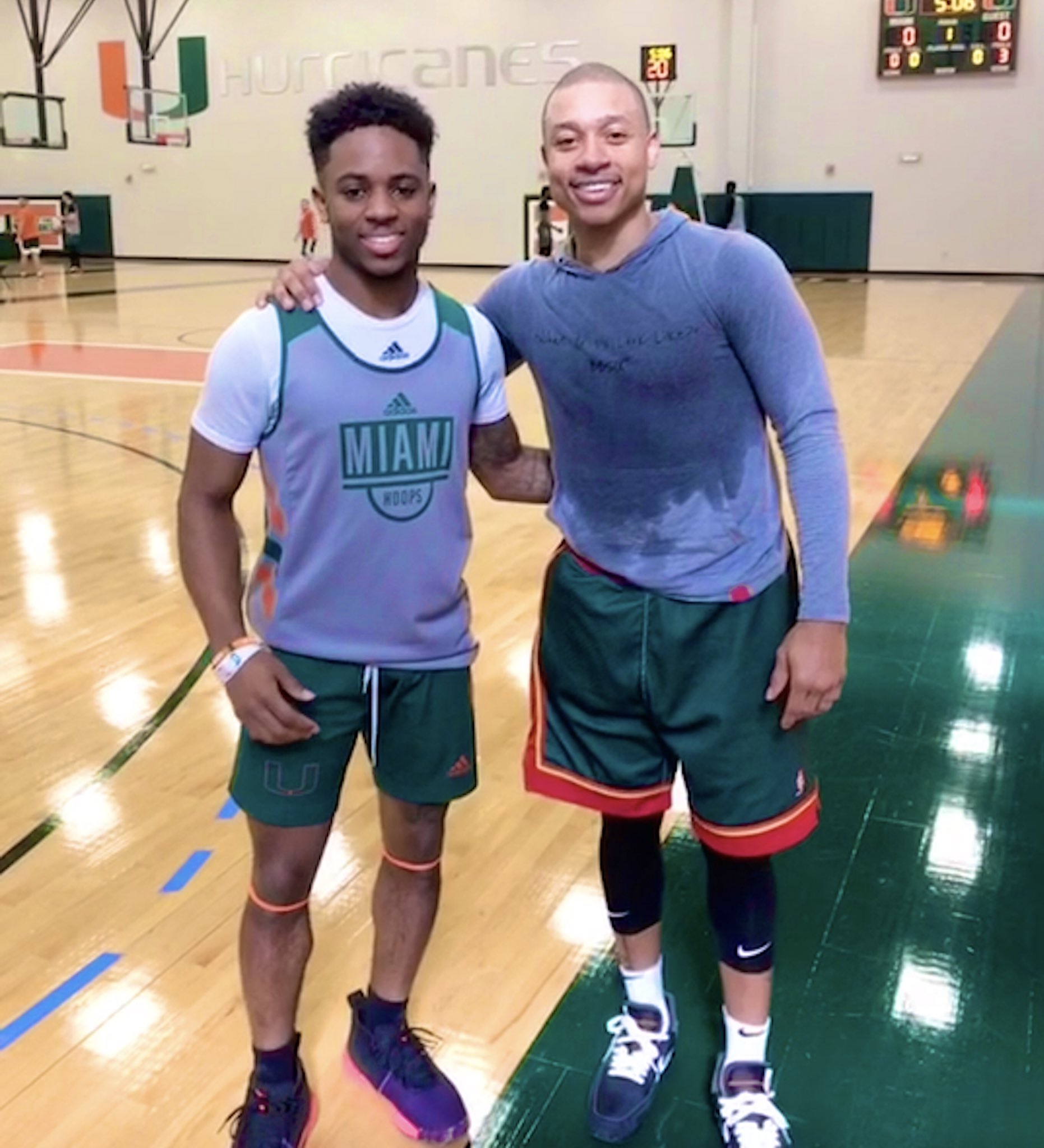 Canes Hoops on Twitter "Learnin’ from one of the best PGs around.…