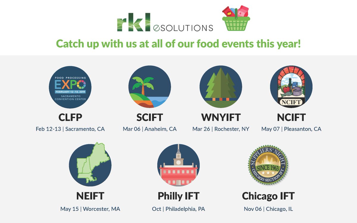 Missed us at the CLFP Expo this week? Catch us at one of our IFT events!