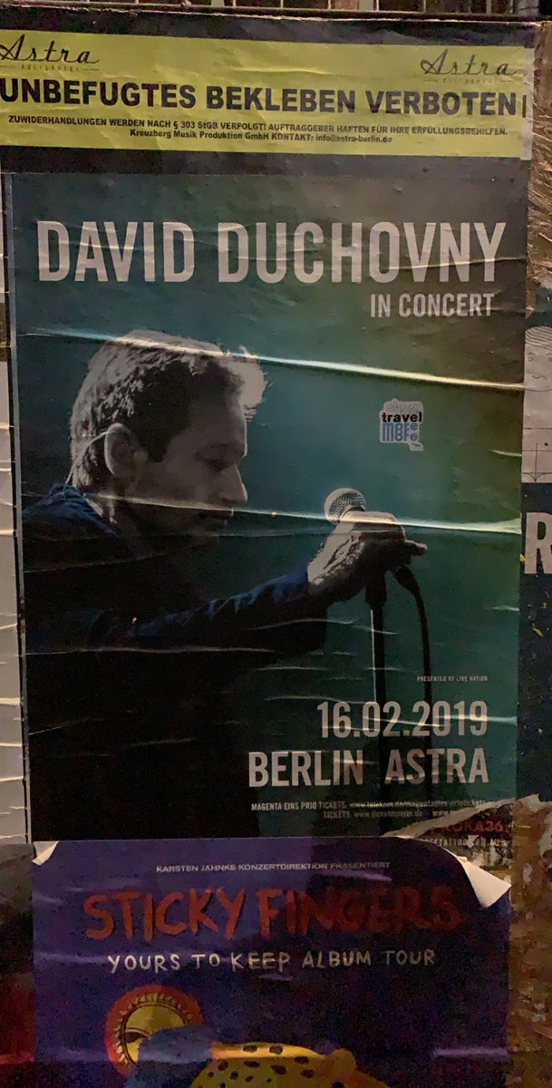 2019/02/16 - David at Astra in Berlin, Germany DzjJadvX4AESX6u