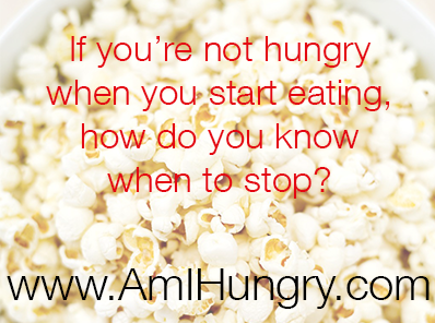 EatWhatYouLove's tweet image. If you’re not hungry when you start eating, how do you know when to stop? #MindfulMoment #MindfulEating