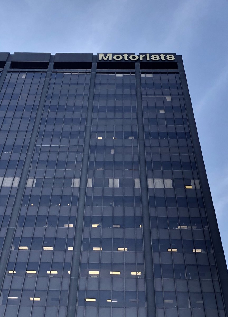 The firm worked as a consultant for high-profile downtown projects by firms such as SOM and Harrison & Abramovitz, but they also designed a few towers of their own: the Motorists Building, on the edge of downtown, was designed by Brubaker/Brandt and completed in 1971.