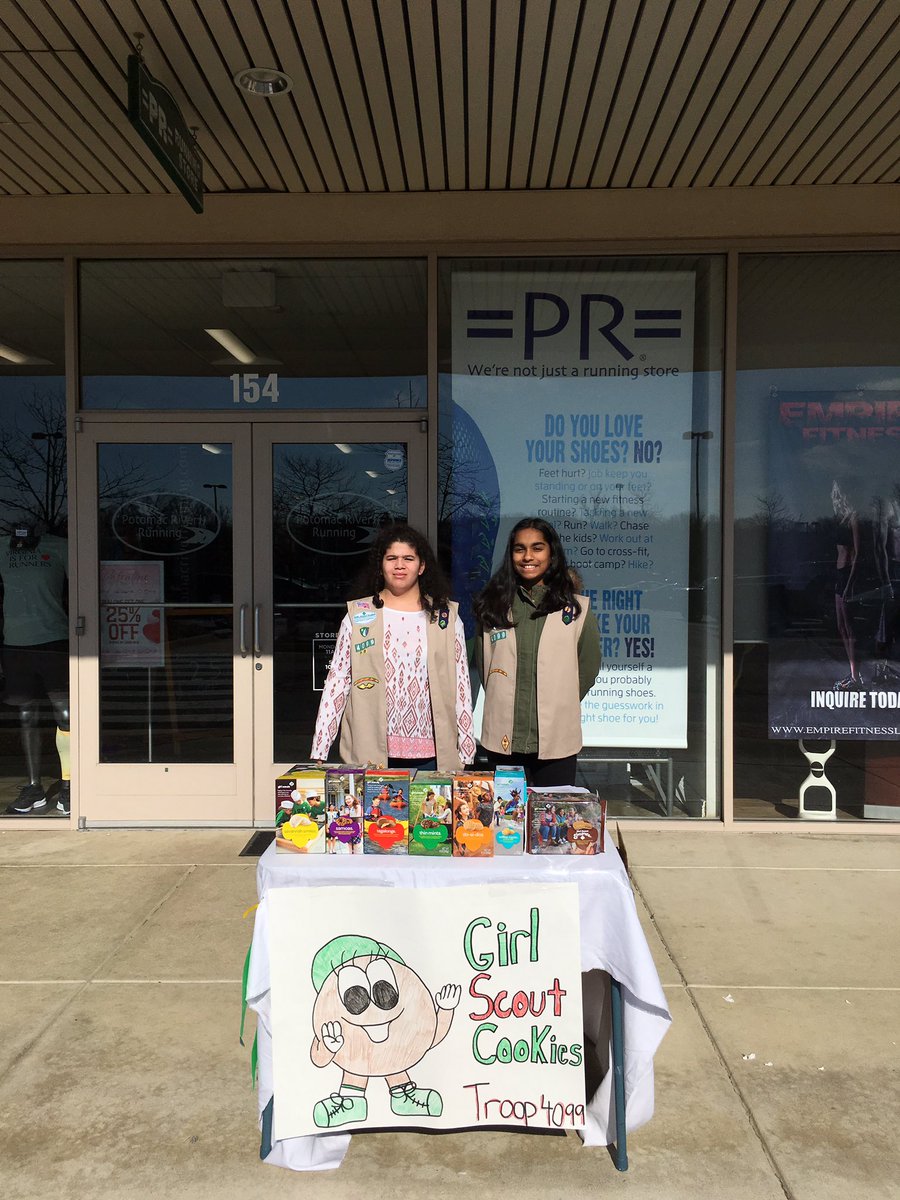 What is better than fresh shoes? Fresh shoes AND cookies! They will be here until 4