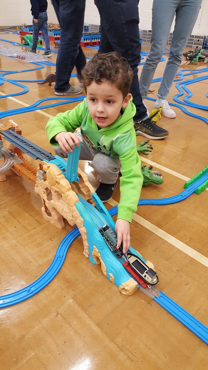 CycleTec76's tweet image. Lovely chilled out day with this little dude at a train party.  Love dad and son time. #MyLittleBuddy #TrainTime