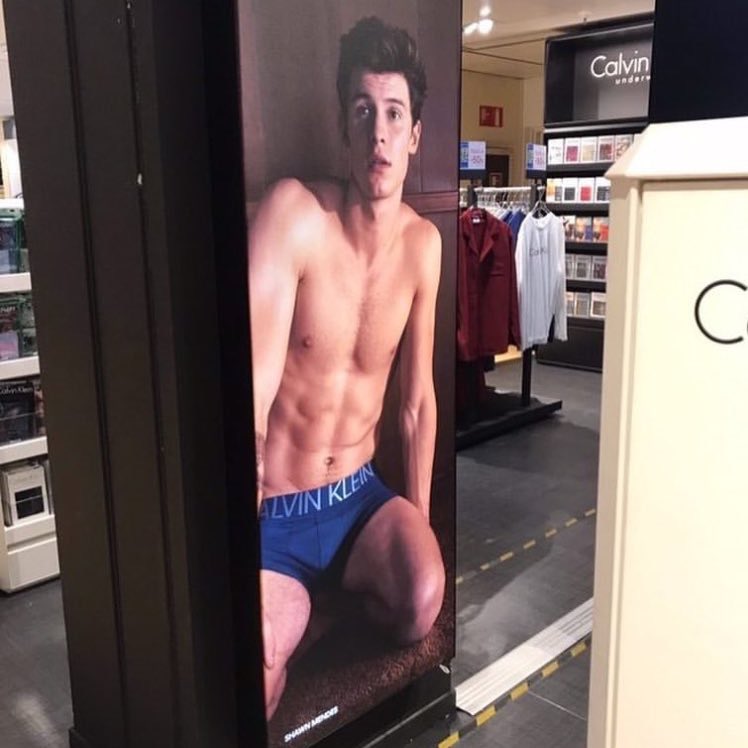 Shawn Mendes is a Calvin Klein model / Twitter Shawn Mendes is a Calvin Klein model / Twitter