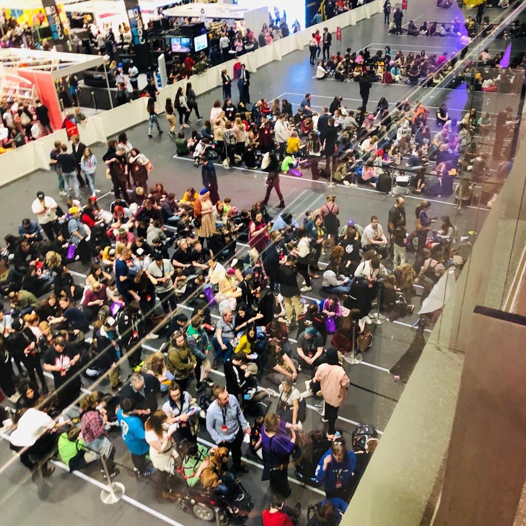 OpsSquad's tweet image. Very busy day for the opening of VidCon 2019! #VidConLondon