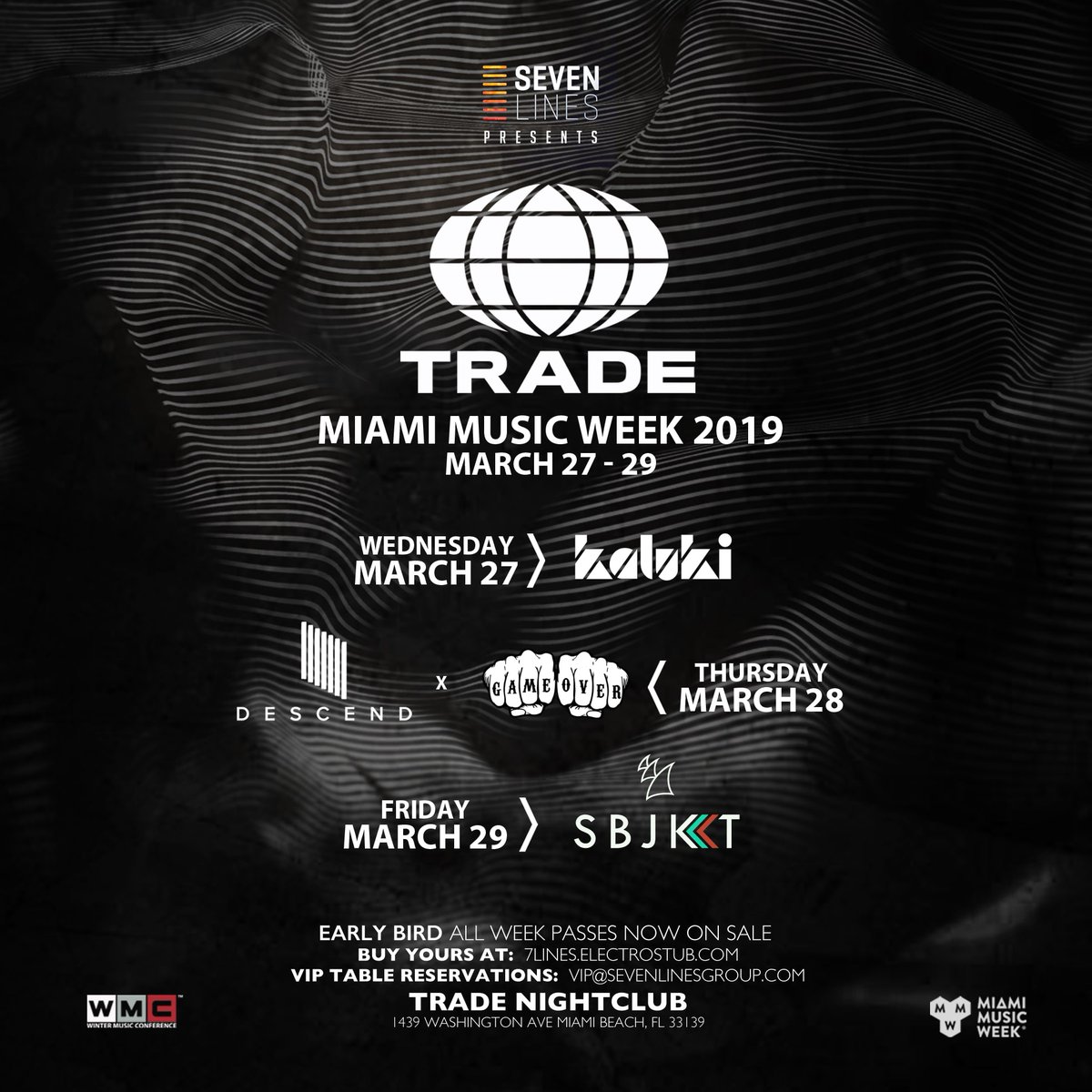 Oh yesss, we're taking over <a href="/trademia/">Trade MIA</a> during Miami Music Week, see you there on the 29th of March! 🌴🌇