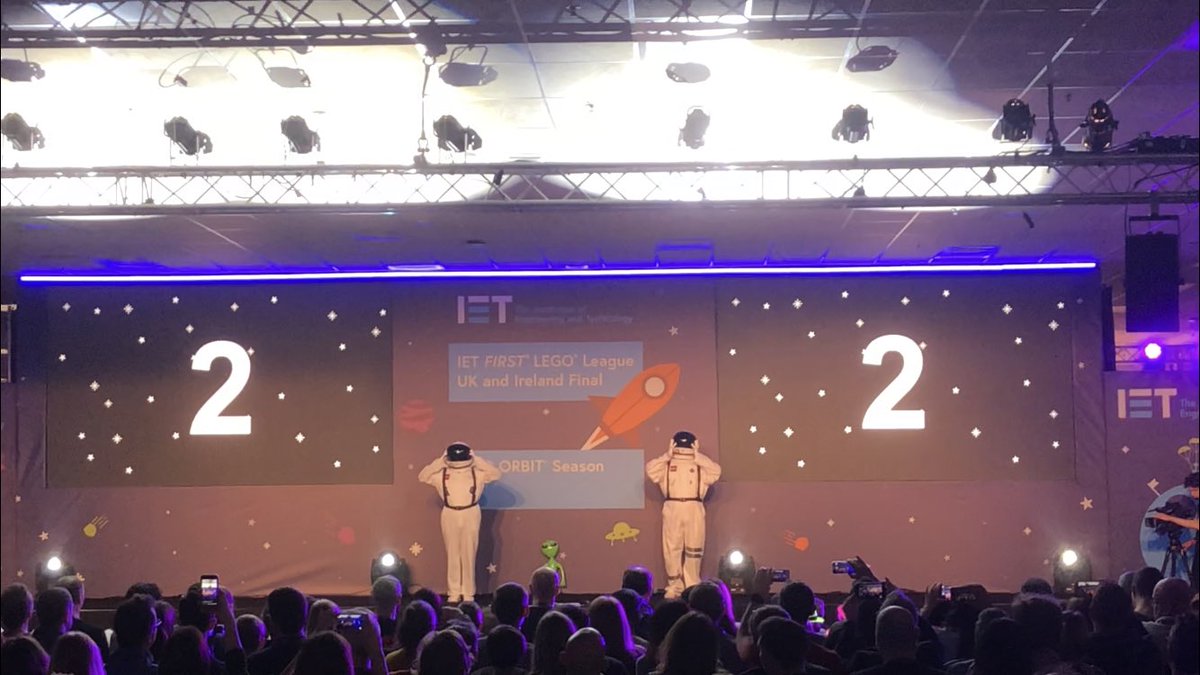 sophielharker's tweet photo. Had the absolute best time at @TheIET &amp; @FLLUK UK &amp; Ireland finals! I’ve completely lost my voice cheering on the amazing teams there - every bit of credit goes to them and their teachers/coaches... I’m feeling very optimistic for the future of UK engineering #ReadySetSpace #STEM https://t.co/uzI0TRSl7Z