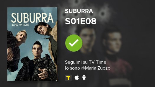 zuozo_'s tweet photo. Ho appena guardato episodio S01E08 di Suburra! #suburra #telefilmaddicted  #tvtime https://t.co/6BCoYEPHFo https://t.co/NHAYbJESuI