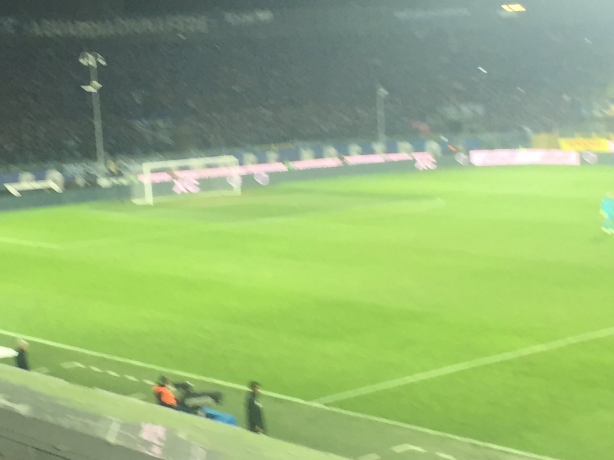 Der var et hul i kalenderen her til aften, så vi tog de 350 km fra Empoli til Bergamo for at se Atalanta-Milan. I morgen gælder det Empoli-Sassuolo.