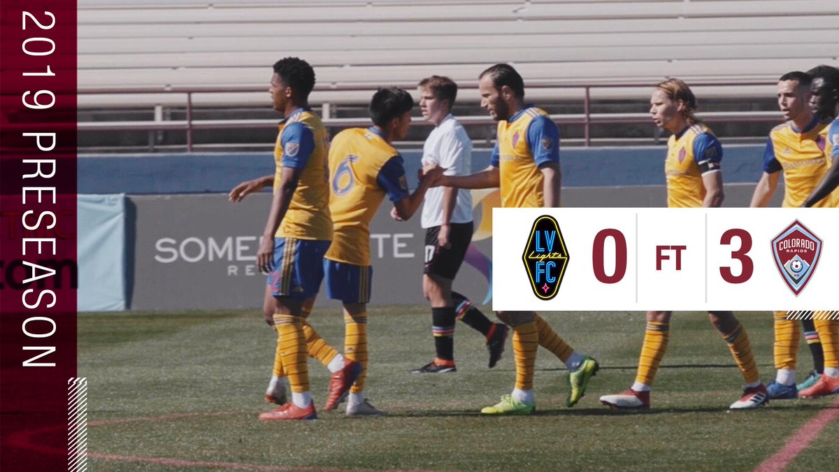 That's a wrap on the first scrimmage. Second one coming up at 3PM.  #Rapids96 | #LVvCOL https://t.co/93hAjZDKVN