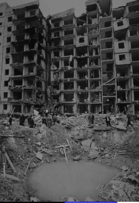 Was it really a truck bomb that exploded 16 Sep 1999 in Volgodonsk, killing 17 & injuring 69 and leaving a 5-meter deep crater, that Russian Federal Security Service blames on Chechen rebels & others say was false flag to bring Putin into presidency? https://en.wikipedia.org/wiki/Russian_apartment_bombings/13