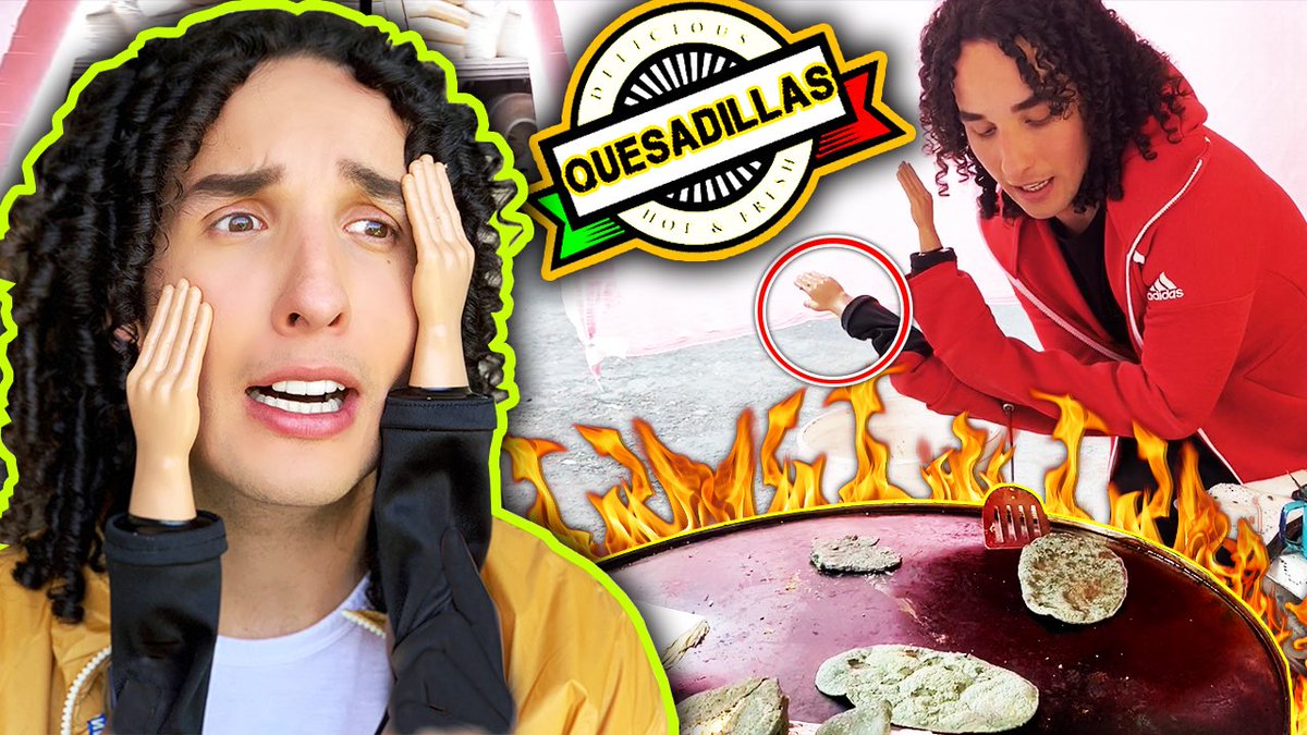 Jorge_Anzaldo's tweet photo. Me adentre en el mundo de las quesadillas... 
•NUEVO VÍDEO• 
¿Le preparo una güera? 🌮🤬
VÍDEO: https://t.co/AqiHXxChHo https://t.co/t8RQ8koGvn