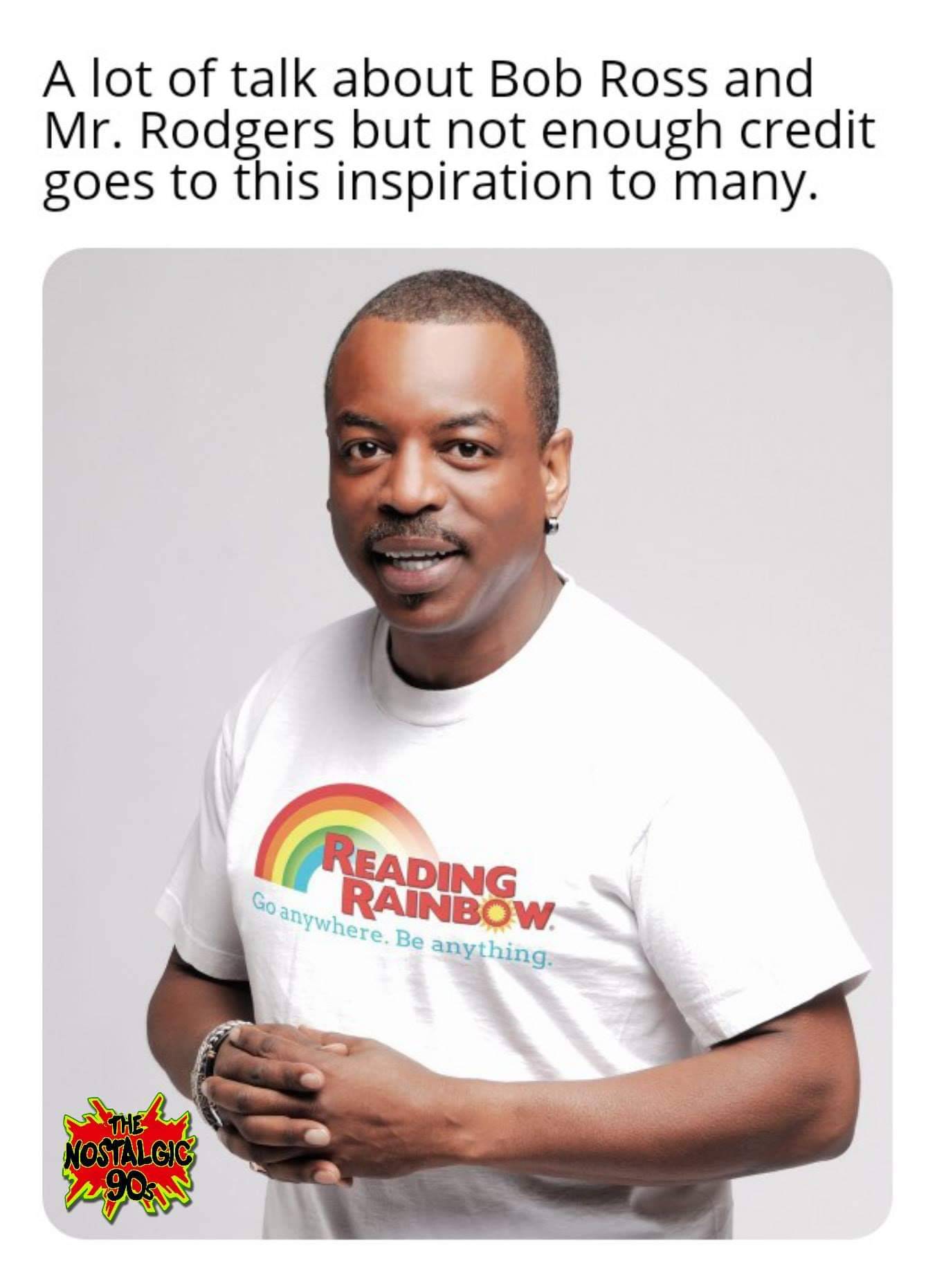 Happy 62nd birthday to LeVar Burton.
He was born February 16, 1957.  