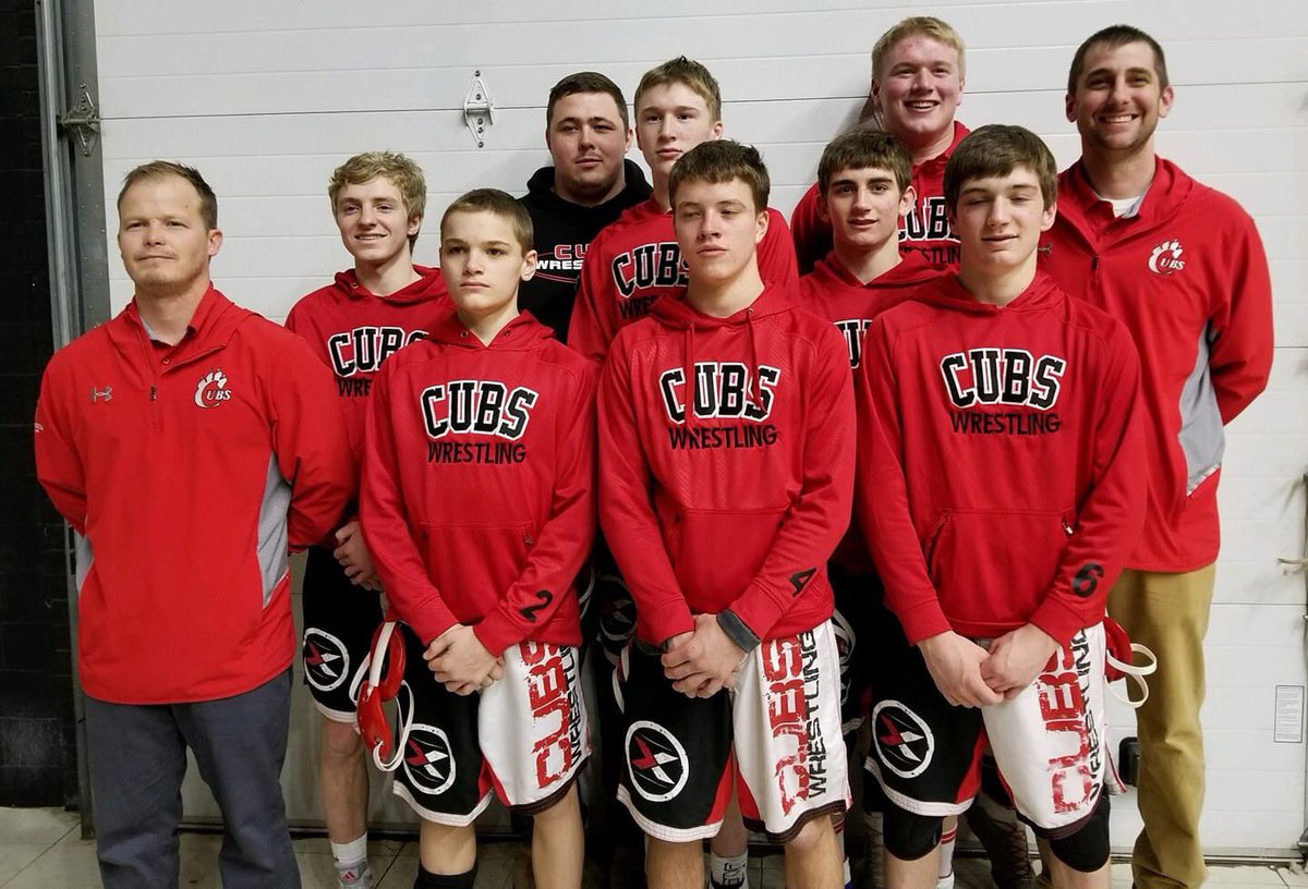 Here are you 2019 State Qualifiers! Max, Collin Gabe, and @Nashnation72 going for 1st! Trey, Cody, and Noah going for 3rd! #Regions2019 #Cubpower #Statebound2019