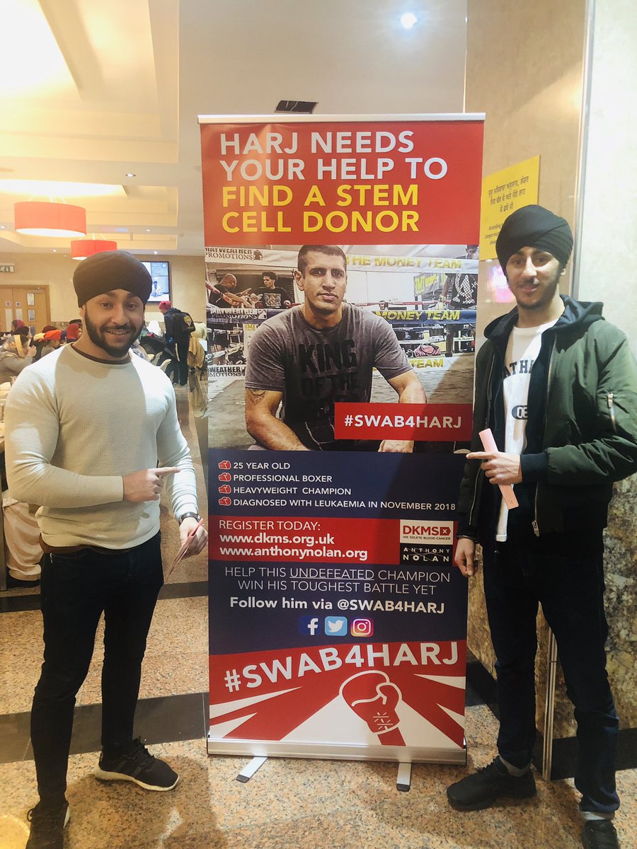 Swab4H's tweet photo. - 1 M O N T H -
It’s been just over a month since we started campaigning for Harj & we’ve received fantastic support from everyone across the UK and internationally.
Thank you 🙏
Let’s keep pushing to find Harj his match 🥊
He WILL win this fight
We’re in it together https://t.co/3RKbJFk4H1