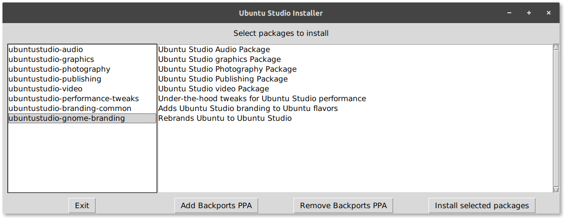 New Ubuntu Studio Installer for other flavors!