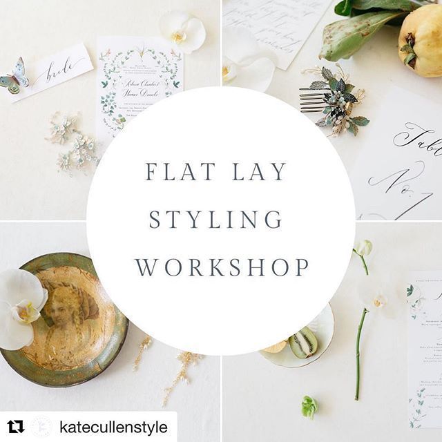 Just Pinned to Wedding Workshops: FLAT LAY STYLING WORKSHOP 50 off early bird price until 21st Feb! Pop over to <a href="/katecullenstyle/">Kate Cullen Coaching & Photography</a> to get your ticket on this gorgeous workshop   Learn how to create fabulous flat lays for your creative business and produce … bit.ly/2IimfRi