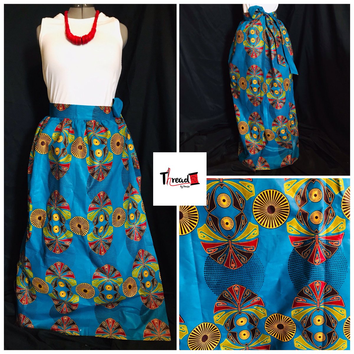 threadbydenise's tweet photo. New products here at @threadbydenise #skirts #africa #africanprint #blackowned https://t.co/cezHOB70io