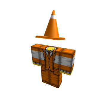 Traffic Cone Roblox - roblox cone hat