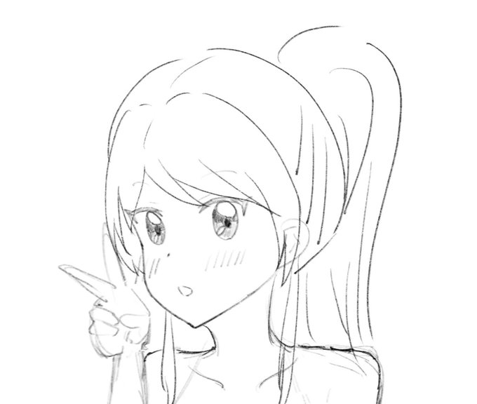 ポニテ蘭ちゃん練習 