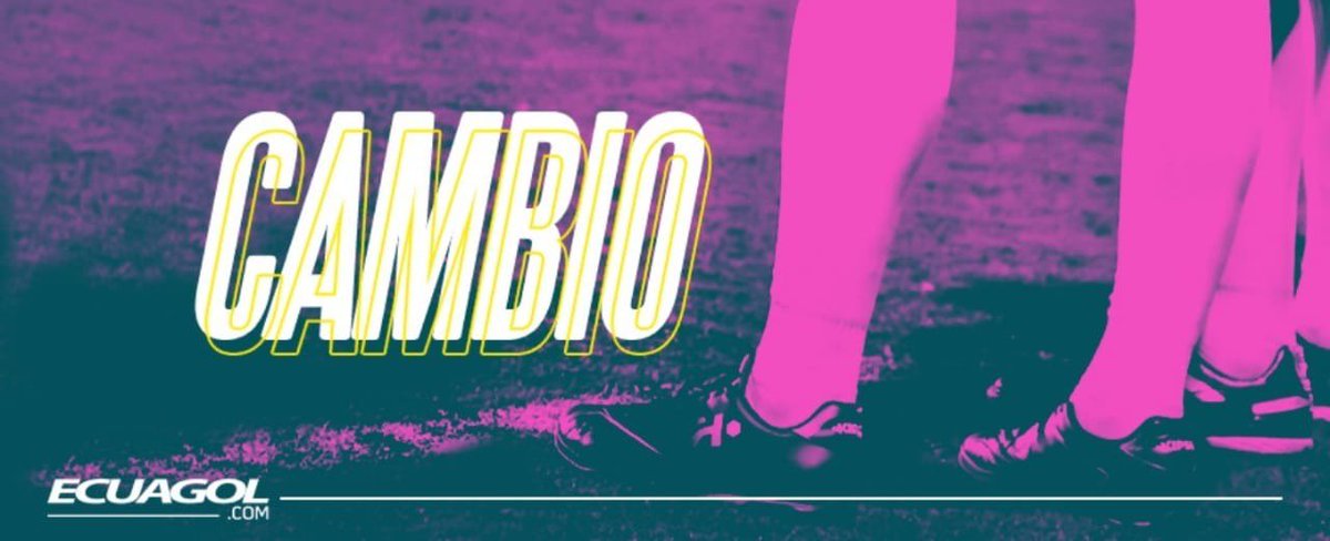 79' Cambio en Olmedo.
Sale: Bolaños
Entra: Méndez
#Olmedo 1-0 #América #LigaProBDP #Ecuagol
