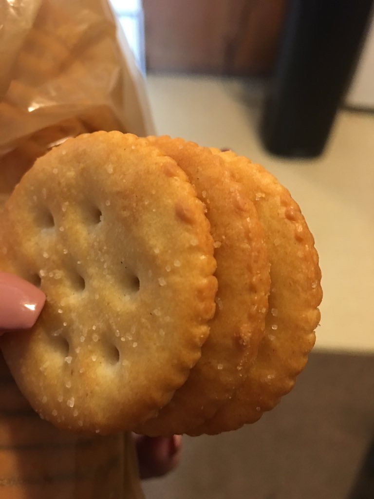RITZ Crackers on Twitter "We didn't mean to alarm you. What you're