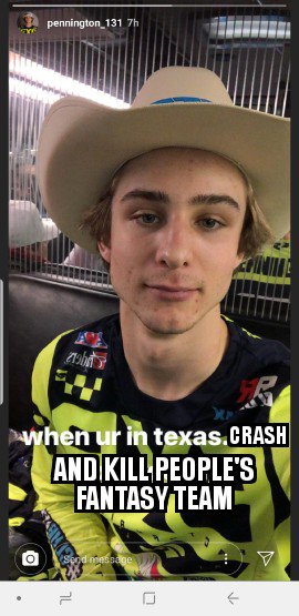 RainingTears800's tweet photo. @imtravismarx @pulpmx @PulpMXFantasy https://t.co/5F8lXByXv7