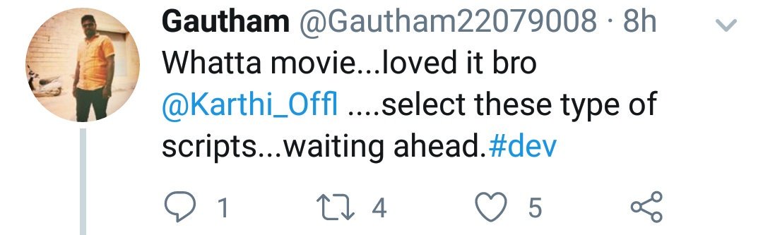 Sjvignesh14's tweet image. #Dev படத்தின் முதல் நாளில் #கார்த்தி அண்ணாவின் தொடர் வெற்றியைப் பொறுத்துக் கொள்ள முடியாமல் சில YouTube channel பொய்யான விமர்சனங்களை பரப்பினார் இரண்டாவது மூன்றாவது நாட்களில் மக்களின் கருத்துக்களை நீங்கள் காண்பீர்கள் 👇👇👇
#DEVBlockbuster @Karthi_Offl