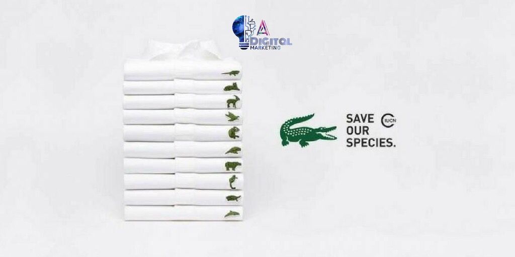 AshDigit's tweet photo. Lacoste’s latest campaign raised awareness towards the global state of biodiversity. These 10 endangered animals featured are limited editions equivalent to the no. of each species left.

#lacoste #lacostelogo #lacosteSaveOurSpecies #Branding #digital #ashdigitalmarketing #ADM https://t.co/2xKz2RY5Xz