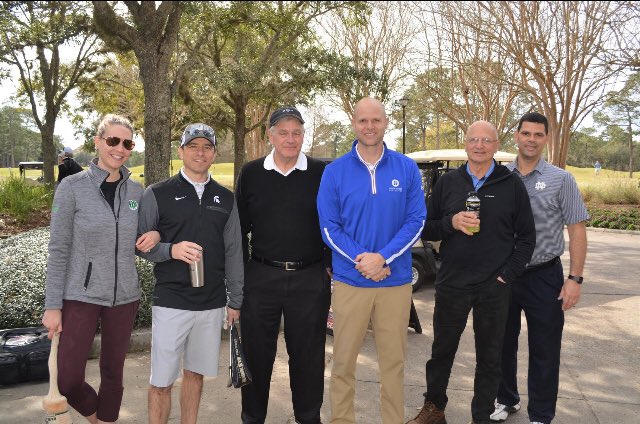 Great having <a href="/TheBobbyBowden/">Bobby Bowden</a> over for our #WuerffelTrophy Golf Outing hosted by @Acentria_Ins. <a href="/Somedia/">Melanie Romanaux</a>CSO <a href="/DannyWuerffel/">Danny Wuerffel</a> <a href="/BarrettAJones/">Barrett Jones</a> <a href="/autigers79/">Bill Grigsby</a> <a href="/Marcus_D_Hill/">Marc Hill</a> @Somedia