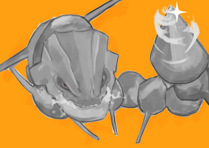 ん〜ハガネール
#ポケモン #ハガネール #絵 