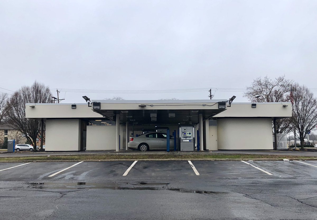 Former City National Bank designed by Kellam & Foley, circa 1970