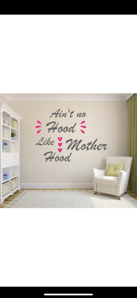 Parkavedecals's tweet photo. AIN’T NO HOOD LIKE MOTHER HOOD VINYL DECAL #motherhood #moms #HomeDecor #homedesign #homedecoration #customvinyldecal #vinyldecals #cardecals #localbusiness #local #parkavedecals Super fun and cute decal for your Home, Auto and more! https://t.co/AnBbJVeefl