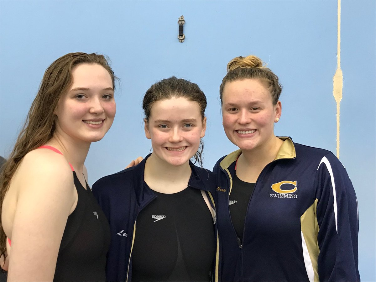 cburgswimdive's tweet photo. ⁦@CHSBlueDemons⁩ ⁦@Demon_Athletics⁩ 200 Yard Free- Leah 7th, Tilly 9th &amp; Rickey 12th!  Way to go girls! https://t.co/mn8mGu4eY3