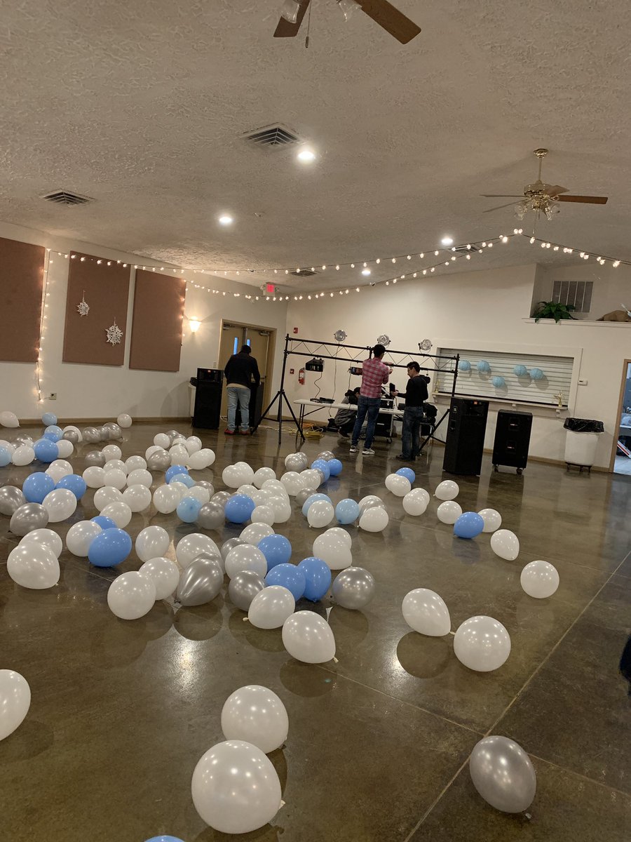 The dance is about to be under way! 7PM start time! Come on out! Tickets are available at the door!